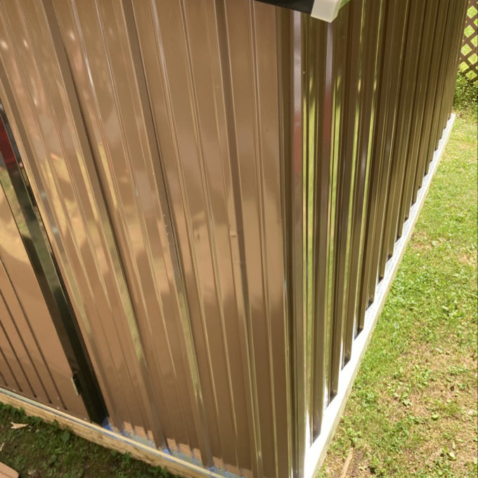 JolyDale 10 Ft. W X 12 Ft. D Outdoor Metal Storage Shed & Reviews